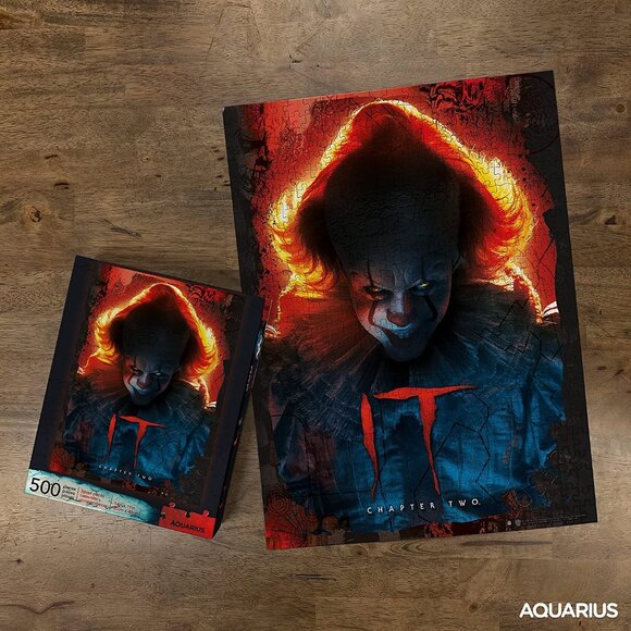 IT Chapter Two Aquarius Puzzle Board Pennywise Cover of 500 Pieces - Picture 2 of 5